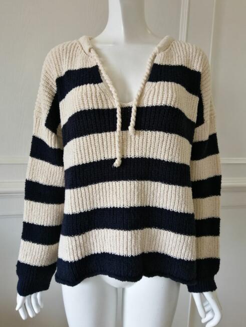 Women's knitted sweater coat