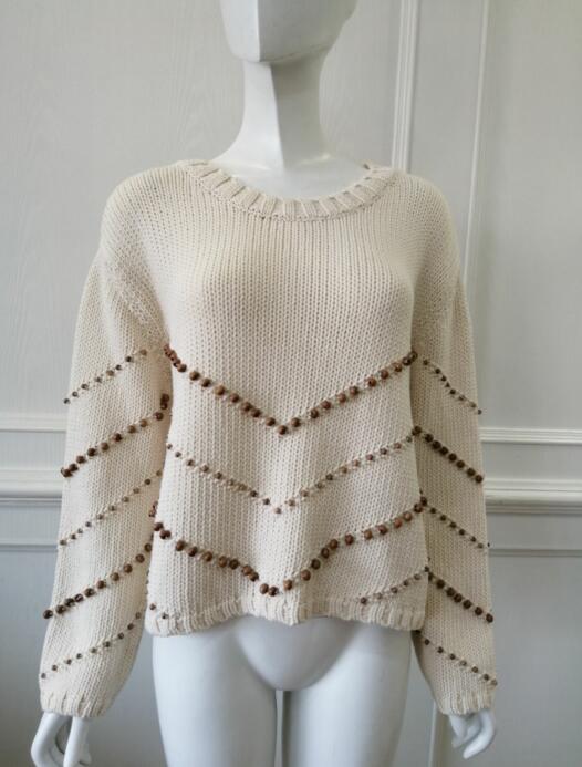 Women's knitted sweater pullover