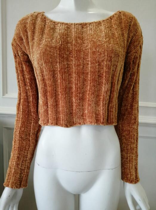 Women's knitted sweater knitwear pullover