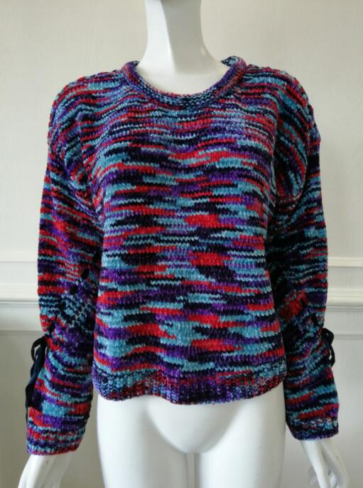 Women's knitted sweater knitwear pullover