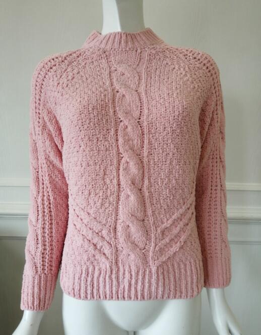 Women's knitted sweater knitwear pullover