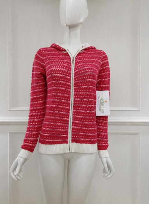 Women's knitted sweater knitwear coat