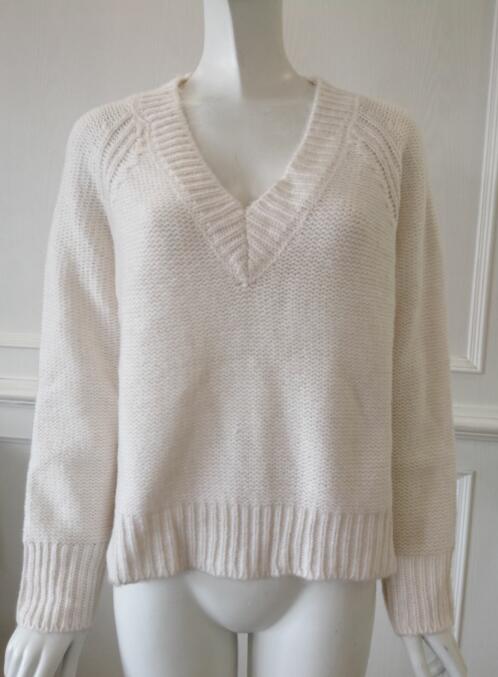 Women's knitted sweater knitwear pullover