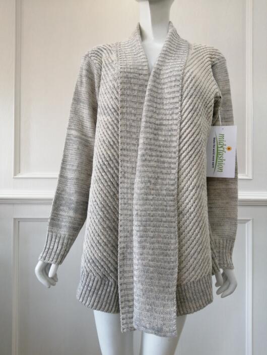 Women's knitted sweater coat