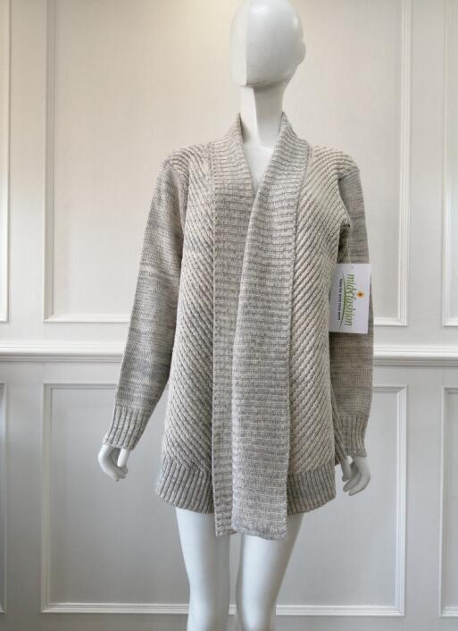 Women's knitted sweater coat