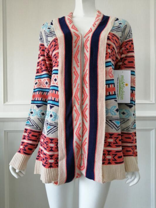 Women's knitted sweater cardigan