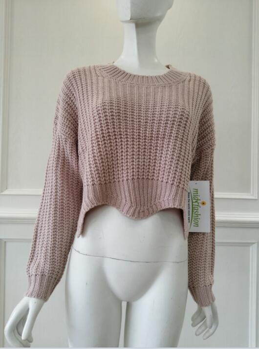 Women's knitted sweater pulover knitwear china