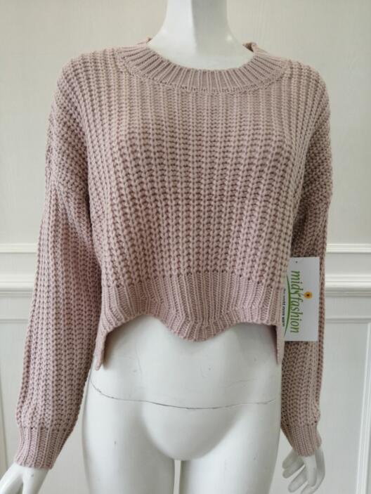 Women's knitted sweater pulover knitwear china