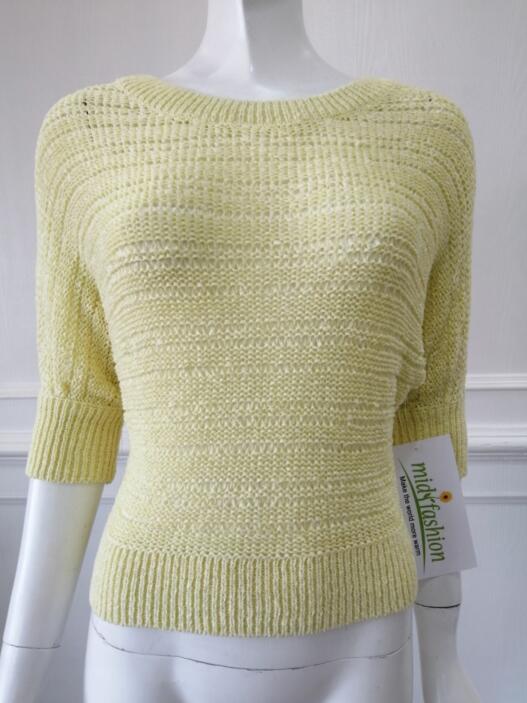 Women's knitted sweater pullover knitwear