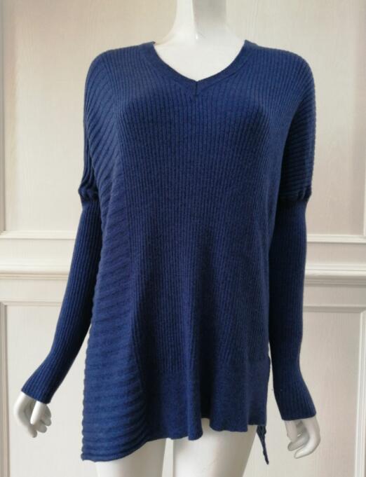 Women's knitted sweater pullover knitwear china