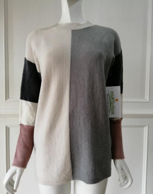 Women's knitted sweater pullover knitwear china