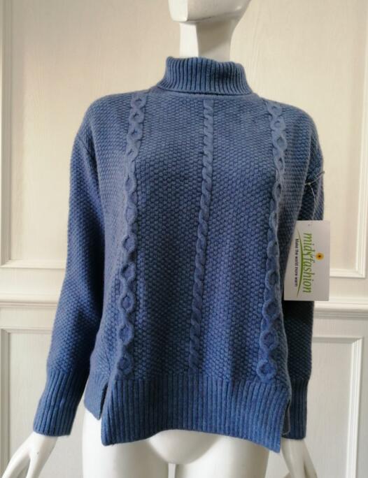 Women's knitted sweater pullover knitwear china