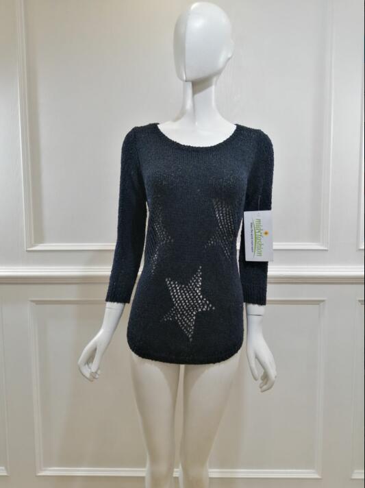 Women's knitted sweater pullover knitwear china