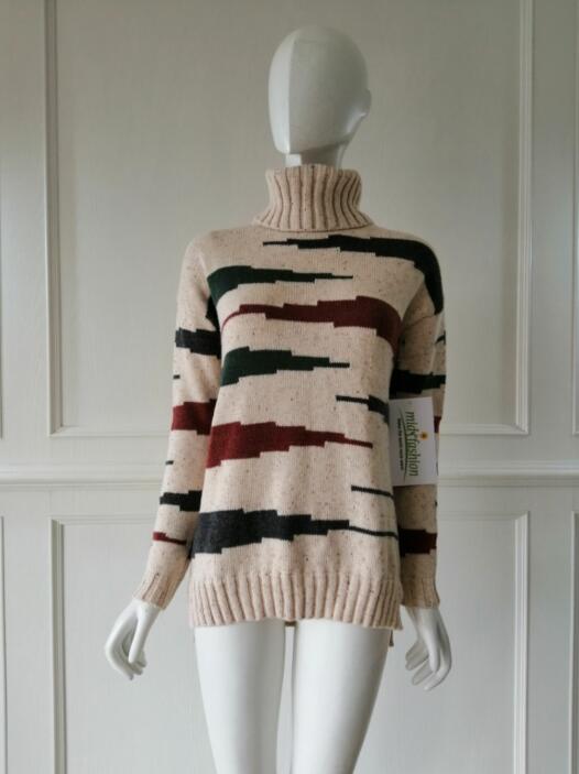 Women's knitted sweater pulover knitwear china