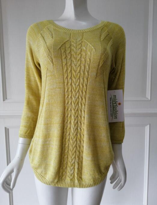 Women's knitted sweater pullover china