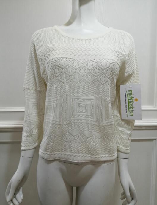 hollowed out Knit pullover Women's knitted china