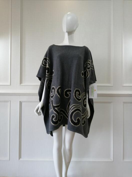 Knitted Poncho China Womens Sweater knit