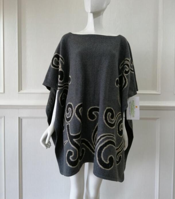 Knitted Poncho China Womens Sweater knit