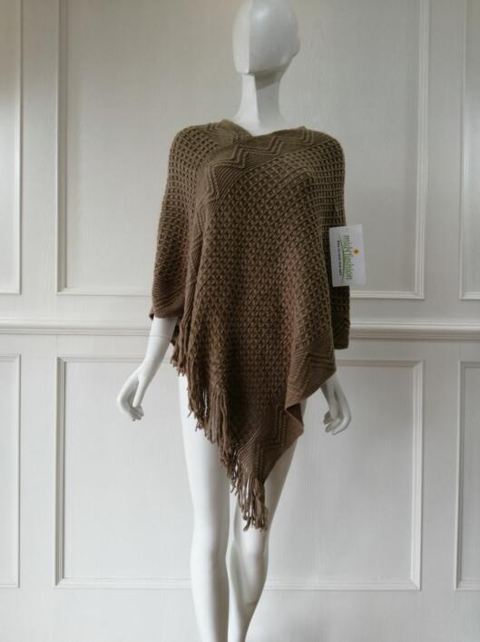 poncho pullover sweater China Womens Knitted