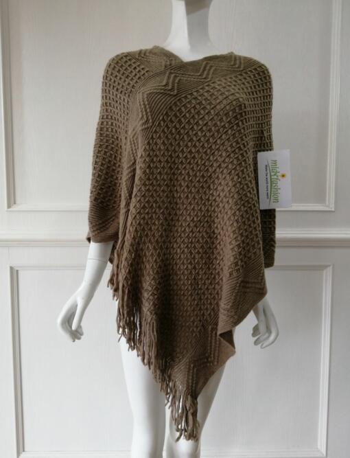 poncho pullover sweater China Womens Knitted