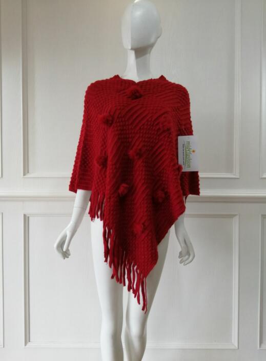 poncho pullover sweater China Womens Knitted