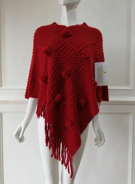 poncho pullover sweater China Womens Knitted