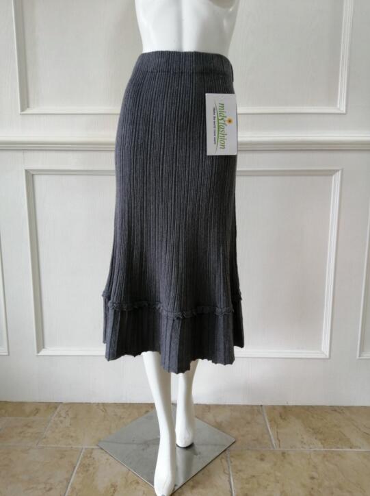 Womens knitted skirt long - Midi Fashion Sweater Factory China