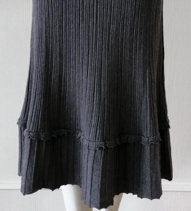 Womens knitted skirt long - Midi Fashion Sweater Factory China