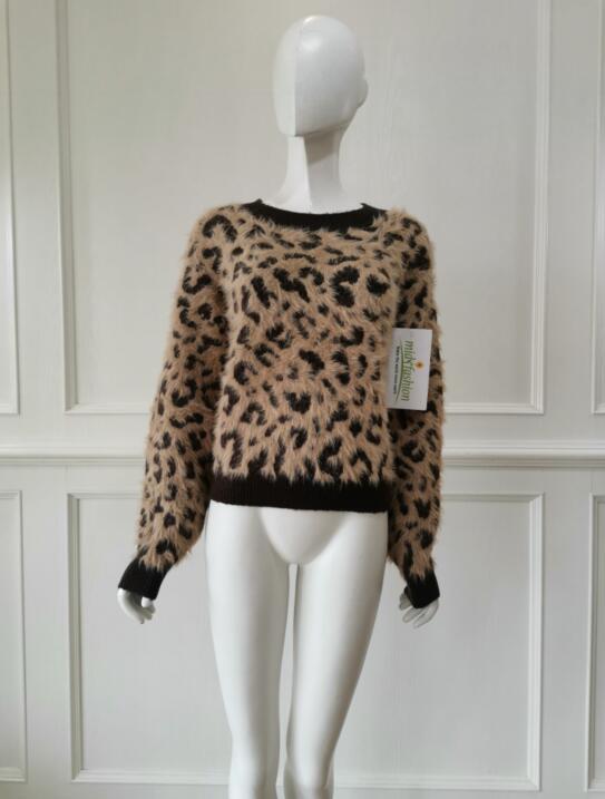 China Sweater Factory - womens Jacquard Pullover sweater Manufacturer